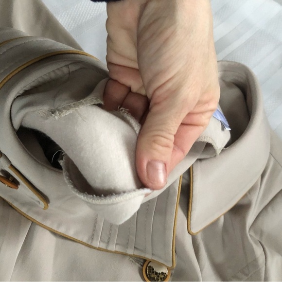 Vintage Alvina Long Dressy Trench Coat - Picture 8 of 15